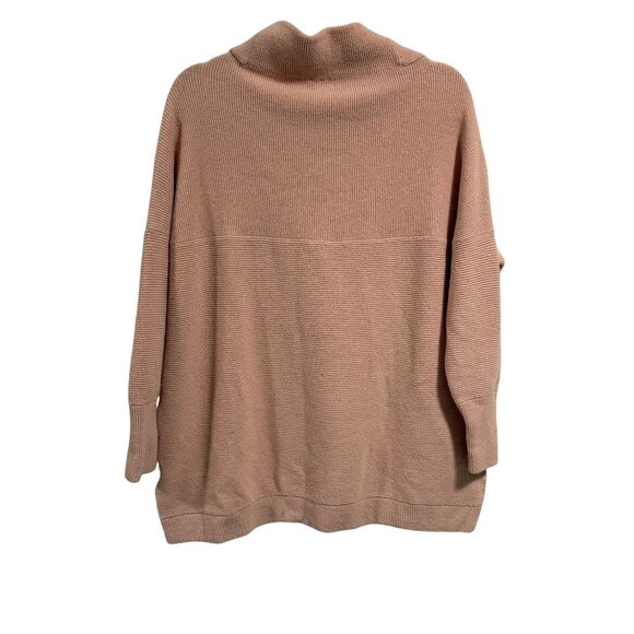 Free People Ottoman Slouchy Peach Oversized Tunic Sweater Size S - Picture 5 of 7